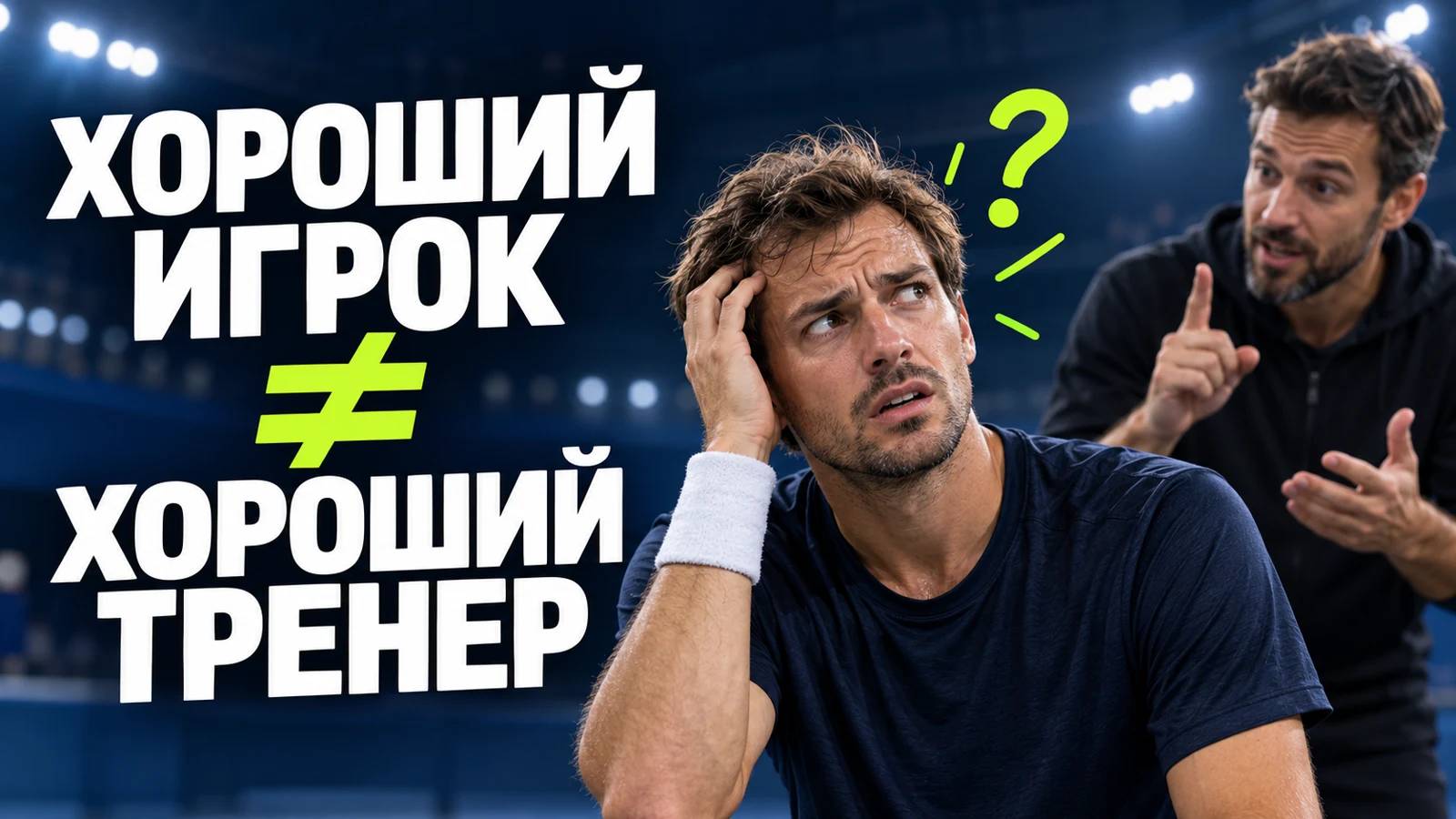 Хороший игрок ≠ хороший тренер