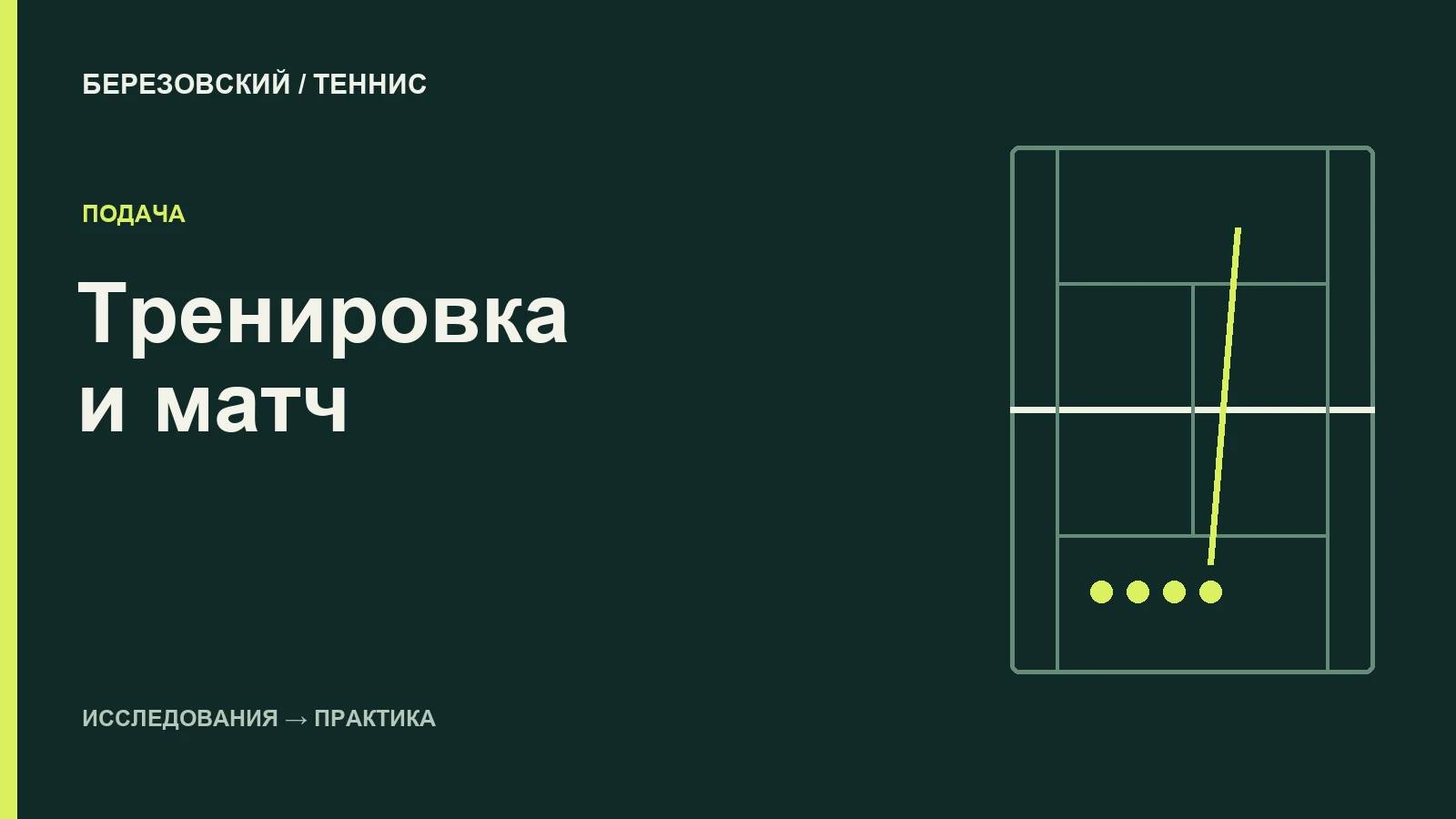 Почему подача на тренировке получается, а в матче — нет
